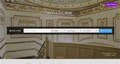 Desktop Screenshot of hallsforhire.com