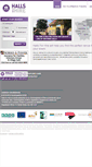 Mobile Screenshot of hallsforhire.org.uk